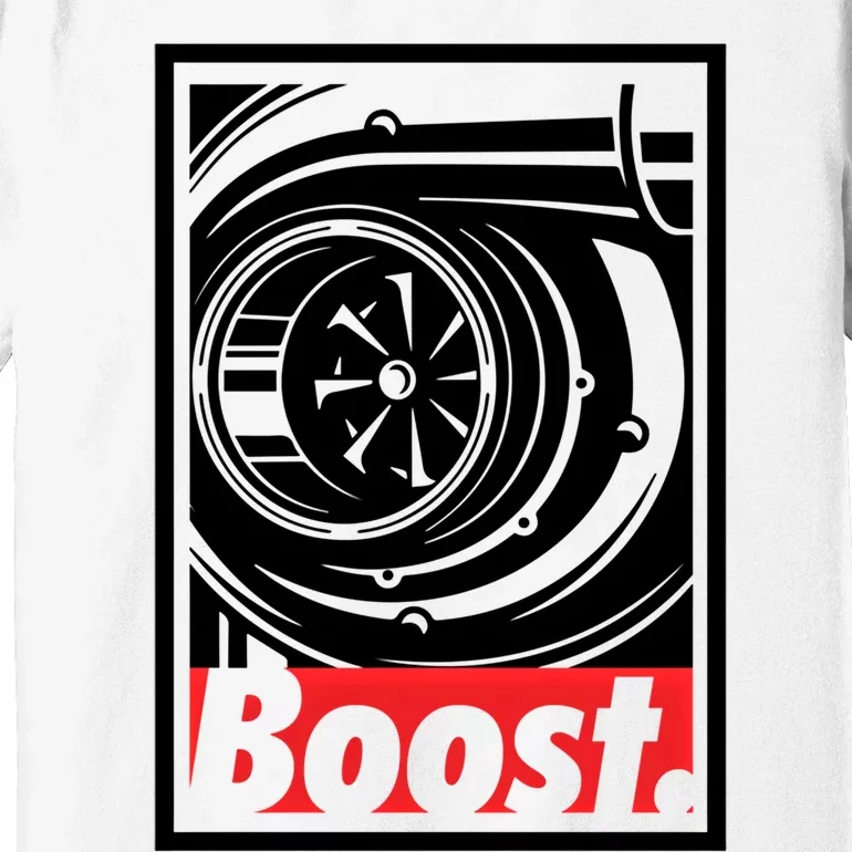 Turbo Boost Gift For Racing And Drift Car Lovers Gift Premium T-Shirt