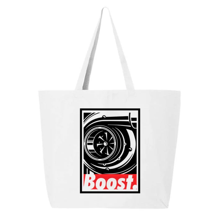 Turbo Boost Gift For Racing And Drift Car Lovers Gift 25L Jumbo Tote