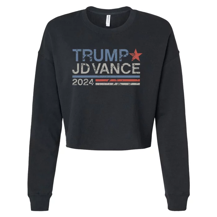 Trump Bubblegum Graphic Funny Trump Cropped Pullover Crew