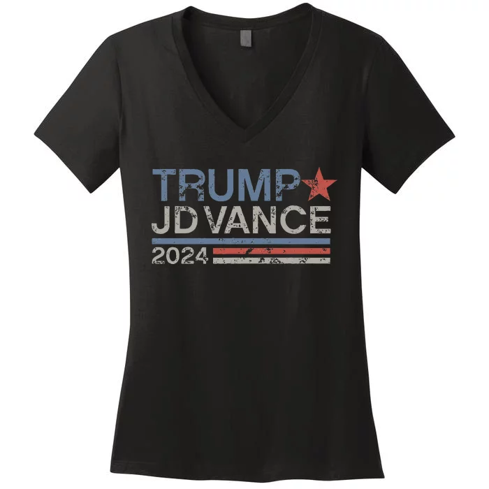 Trump Bubblegum Graphic Funny Trump Women's V-Neck T-Shirt