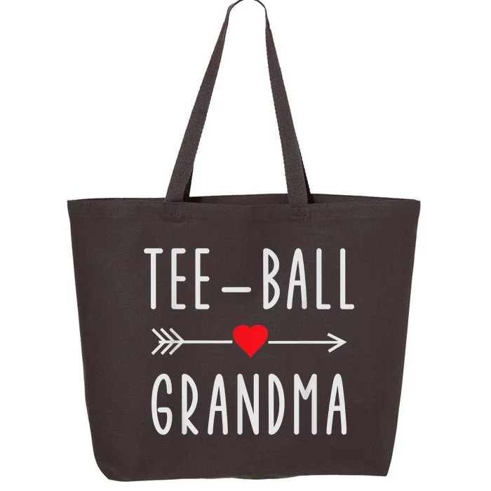 Tee Ball Grandma Funny Gift For Ball Grandma Mothers Day 25L Jumbo Tote