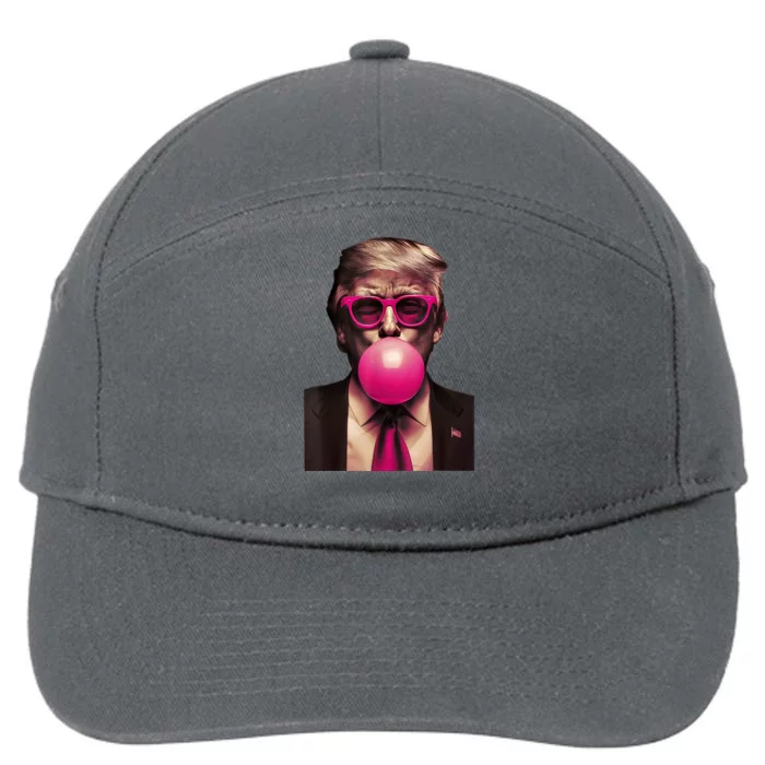 Trump Bubble Gum 7-Panel Snapback Hat