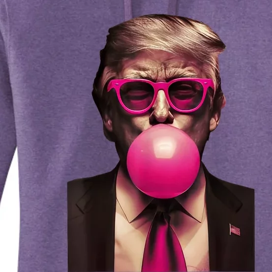 Trump Bubble Gum Women's Pullover Hoodie