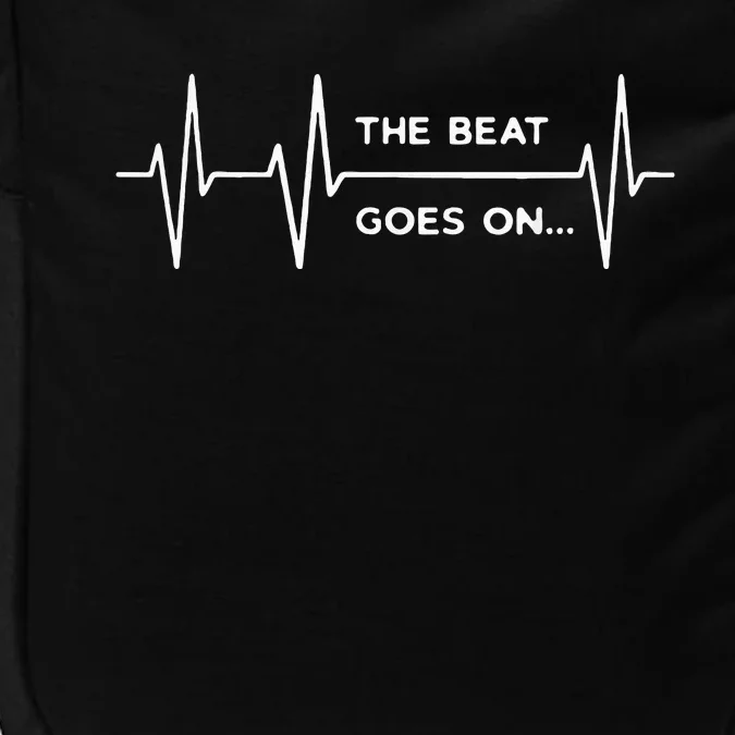 The Beat Goes On..Heartbeat Rehab After Surgery Heart Op Impact Tech Backpack