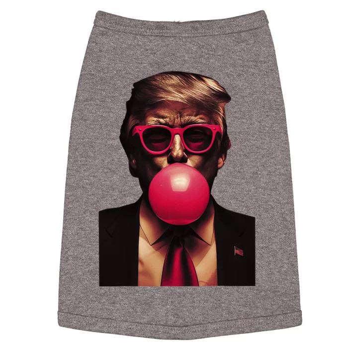 Trump Bubble Gum Fun And Bold Design Doggie Tank