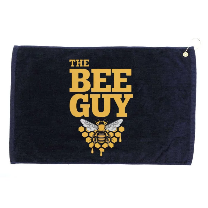 The Bee Guy Beekeeper Apiculture Bee Keeper Beekeeping Bee Lovers Honeybees Grommeted Golf Towel