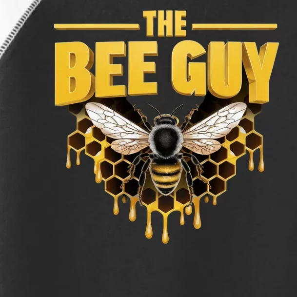 The Bee Guy Beekeeper Apiculture Bee Keeper Honeybees Beekeeping Bee Lovers Toddler Fine Jersey T-Shirt