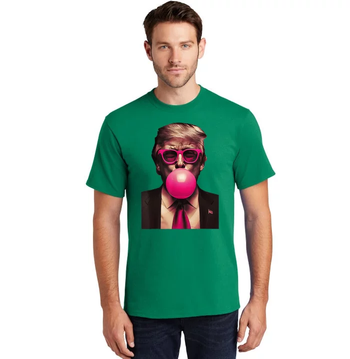 Trump Bubble Gum Funny Tall T-Shirt