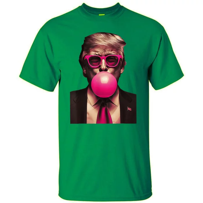 Trump Bubble Gum Funny Tall T-Shirt