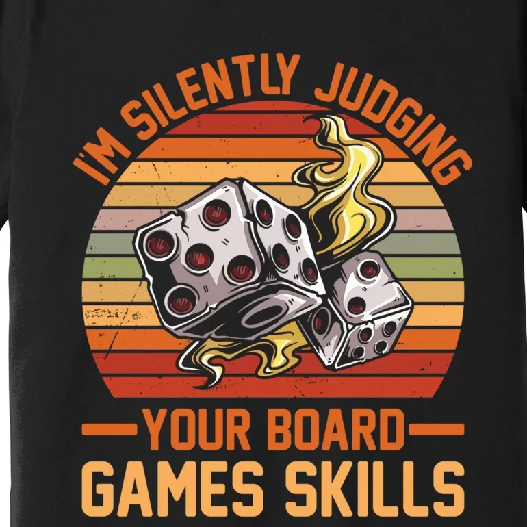 Tabletop Board Games Strategy Humor Premium T-Shirt