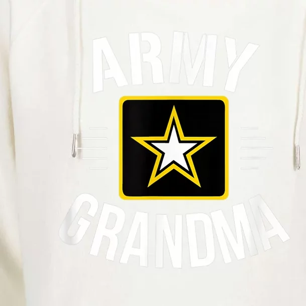 The Best Gift For Army Grandma Womens Funnel Neck Pullover Hood