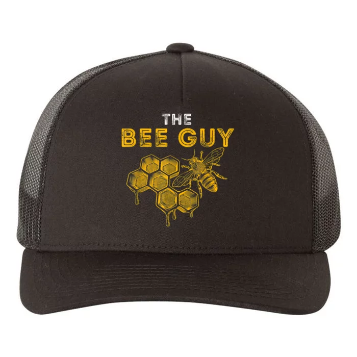 The Bee Guy Bee Lover Beekeeping & Beekeeper Yupoong Adult 5-Panel Trucker Hat