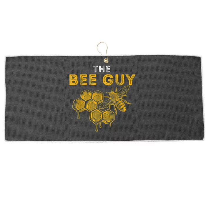 The Bee Guy Bee Lover Beekeeping & Beekeeper Large Microfiber Waffle Golf Towel