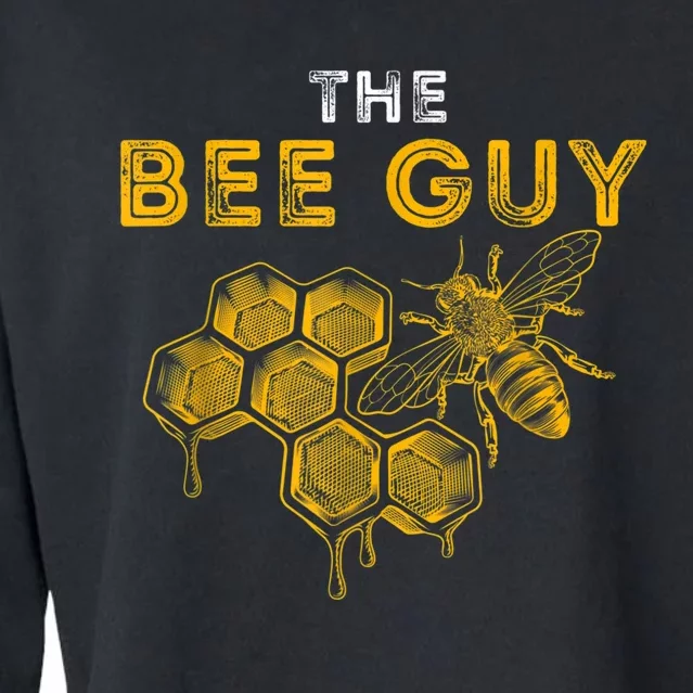 The Bee Guy Bee Lover Beekeeping & Beekeeper Cropped Pullover Crew