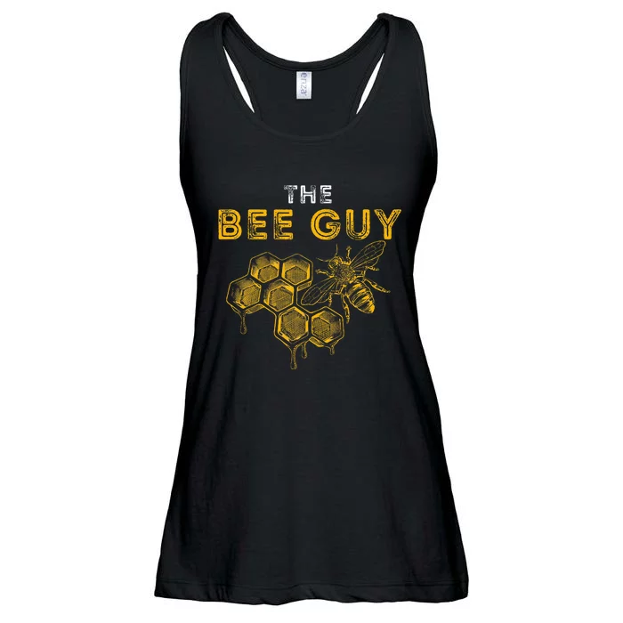 The Bee Guy Bee Lover Beekeeping & Beekeeper Ladies Essential Flowy Tank