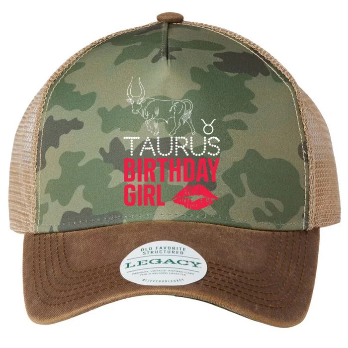 Taurus Birthday Girl Legacy Tie Dye Trucker Hat