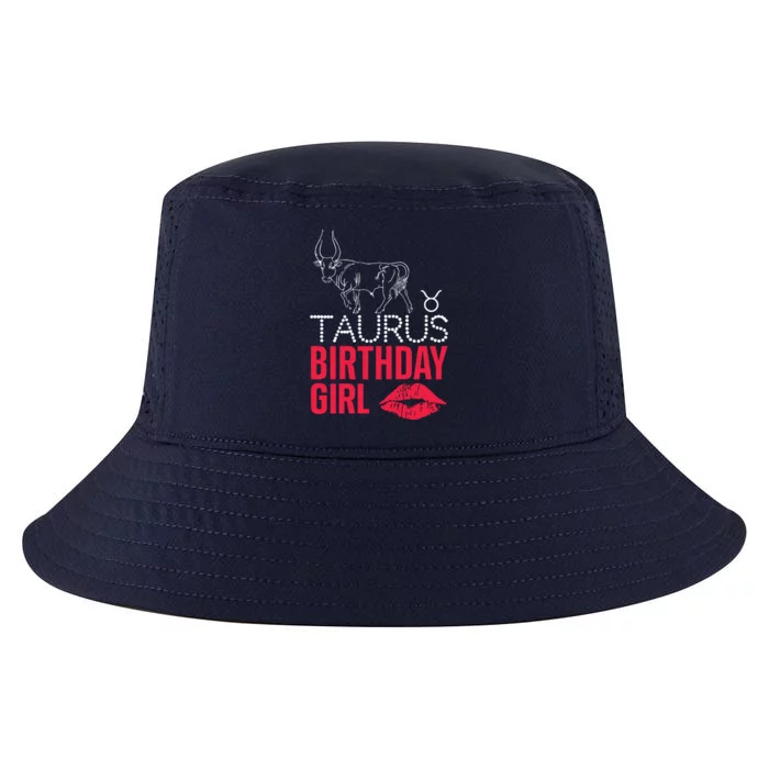 Taurus Birthday Girl Cool Comfort Performance Bucket Hat