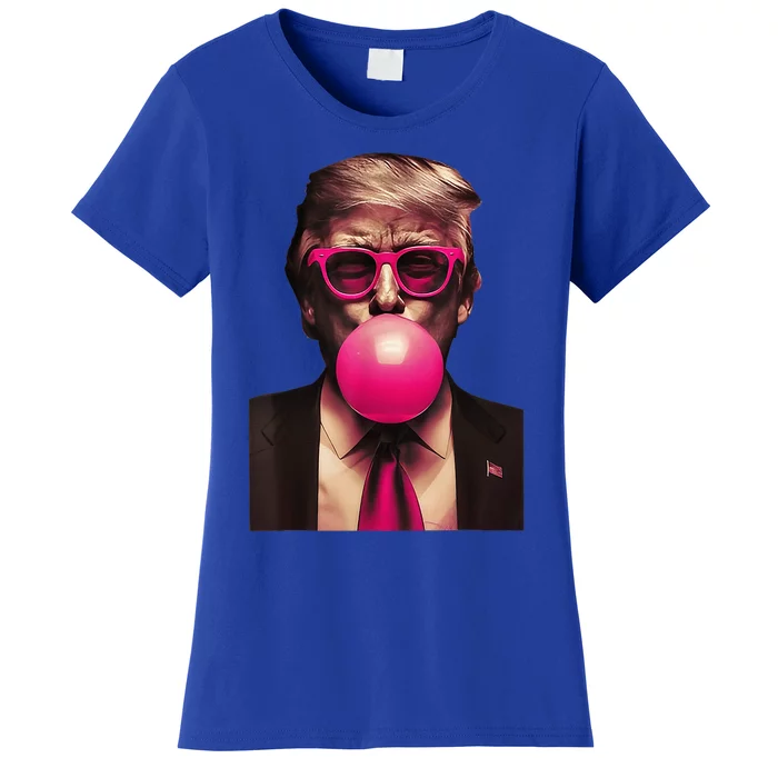 Trump Bubble Gum Funny Women's T-Shirt