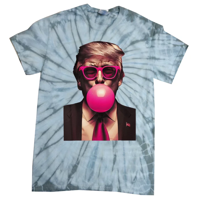 Trump Bubble Gum Tie-Dye T-Shirt