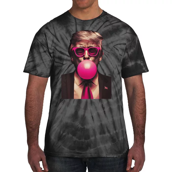 Trump Bubble Gum Tie-Dye T-Shirt