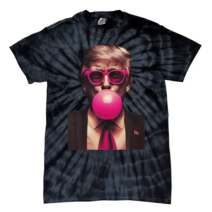 Trump Bubble Gum Tie-Dye T-Shirt