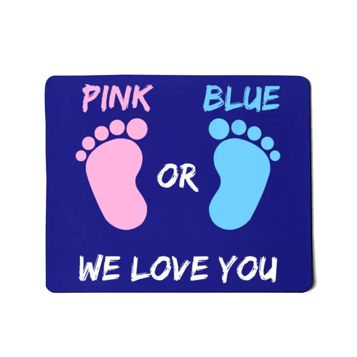 Team Boy Girl Gender Reveal Gift Mousepad