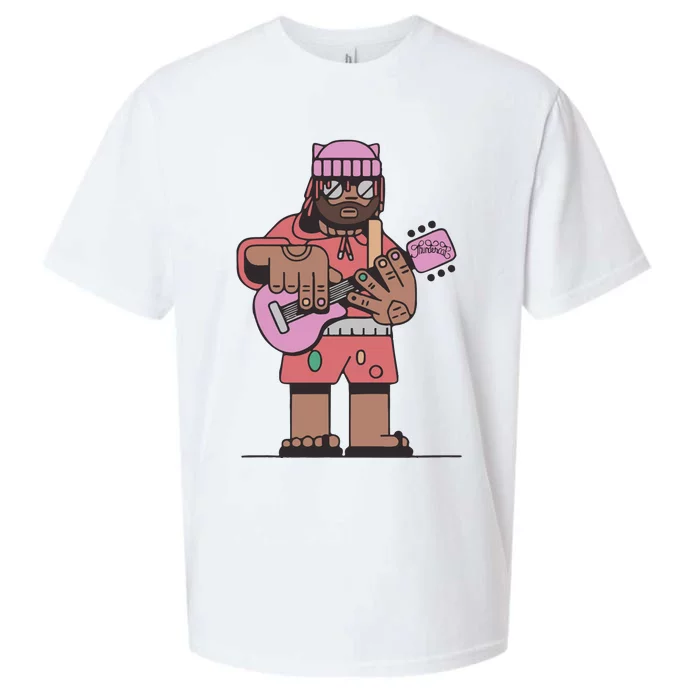 Thundercat Bass Guitarist Sueded Cloud Jersey T-Shirt