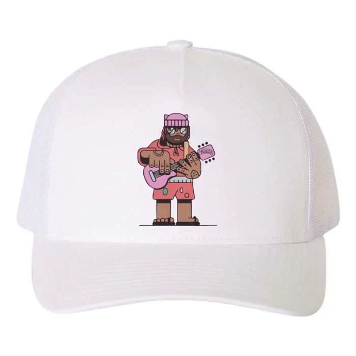 Thundercat Bass Guitarist Yupoong Adult 5-Panel Trucker Hat