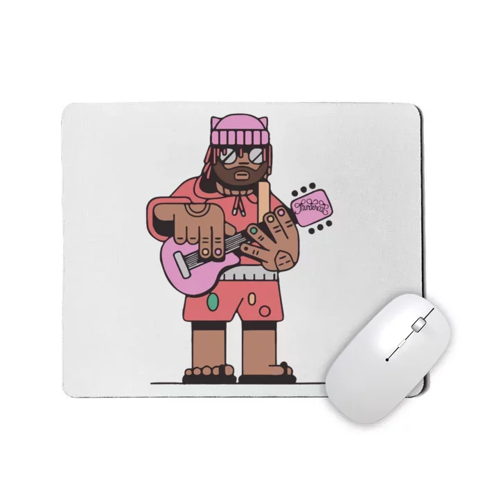 Thundercat Bass Guitarist Mousepad