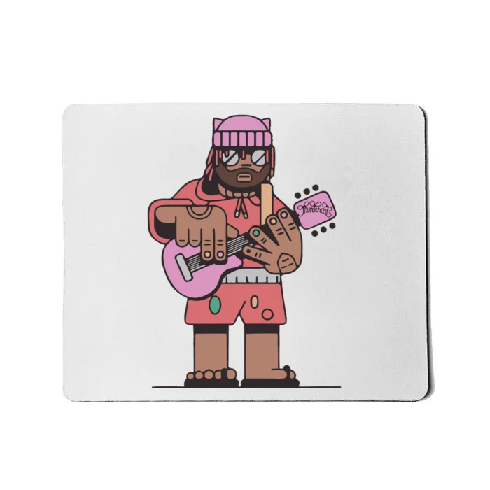 Thundercat Bass Guitarist Mousepad