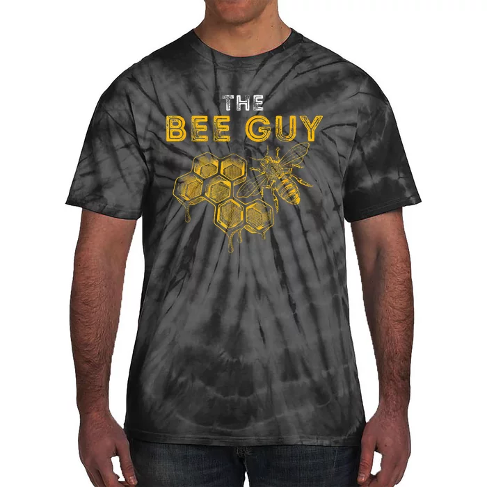 The Bee Guy Bee Lover Beekeeping & Beekeeper Tie-Dye T-Shirt