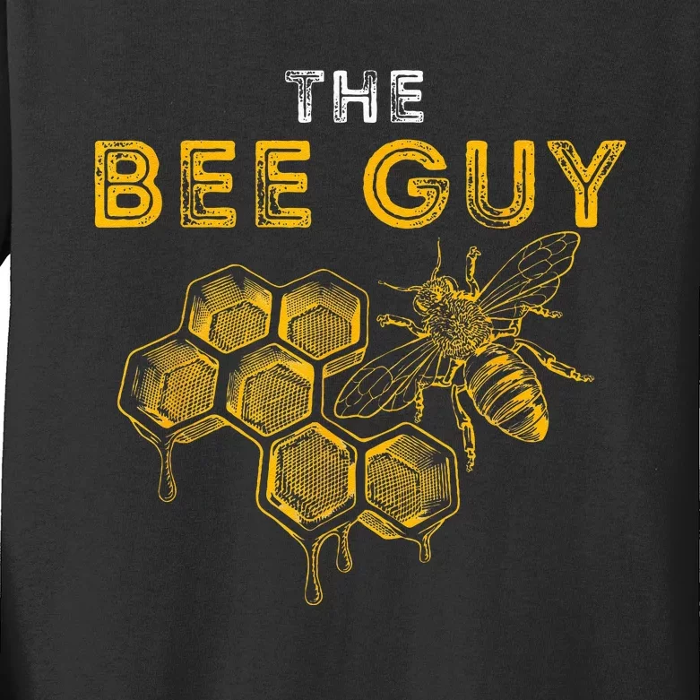 The Bee Guy Bee Lover Beekeeping & Beekeeper Kids Long Sleeve Shirt