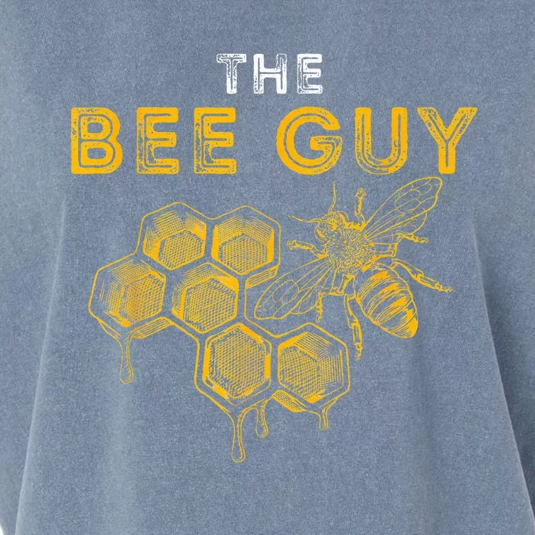 The Bee Guy  Bee Lover Beekeeping Beekeeper Garment-Dyed Women's Muscle Tee