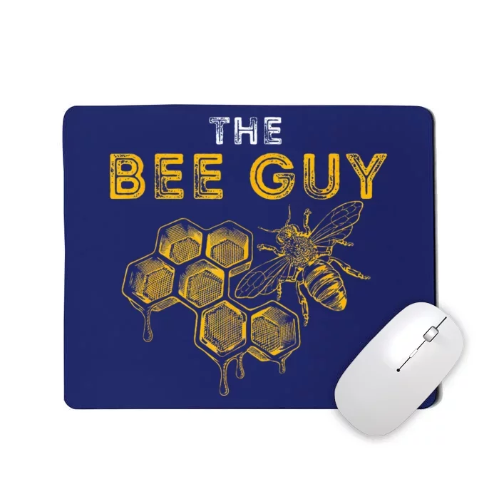 The Bee Guy  Bee Lover Beekeeping Beekeeper Mousepad