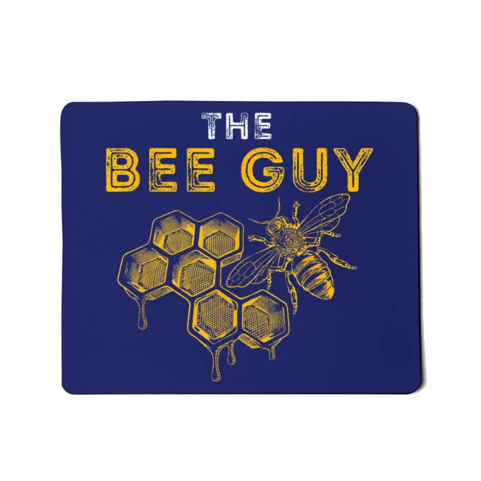 The Bee Guy  Bee Lover Beekeeping Beekeeper Mousepad