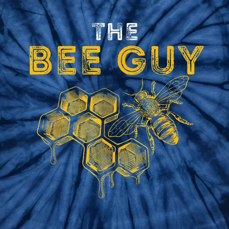 The Bee Guy  Bee Lover Beekeeping Beekeeper Tie-Dye T-Shirt