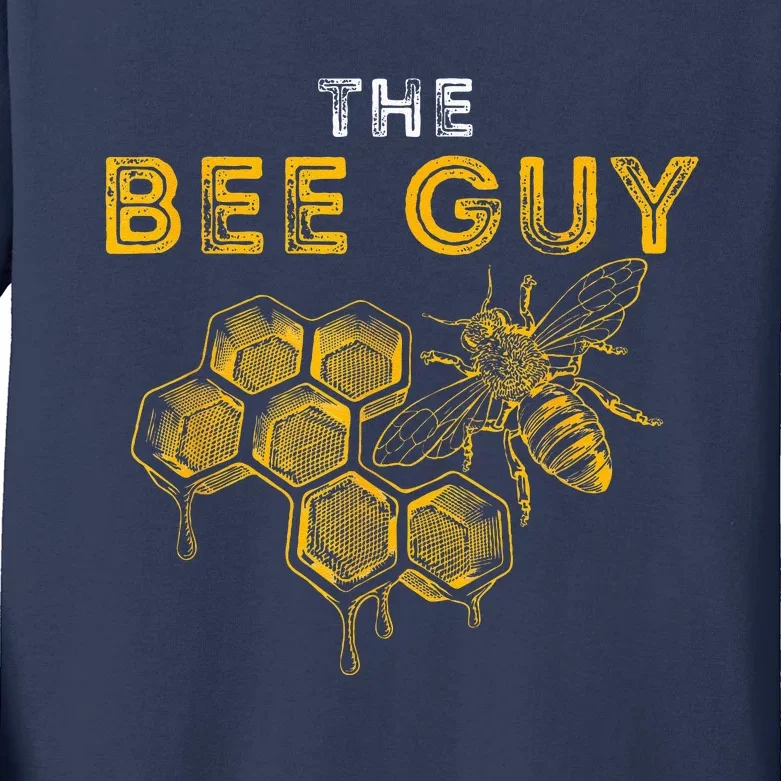 The Bee Guy  Bee Lover Beekeeping Beekeeper Kids Long Sleeve Shirt