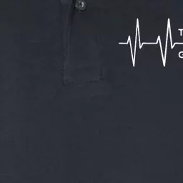 The Beat Goes On Heartbeat Rehab After Surgery Heart OP Softstyle Adult Sport Polo