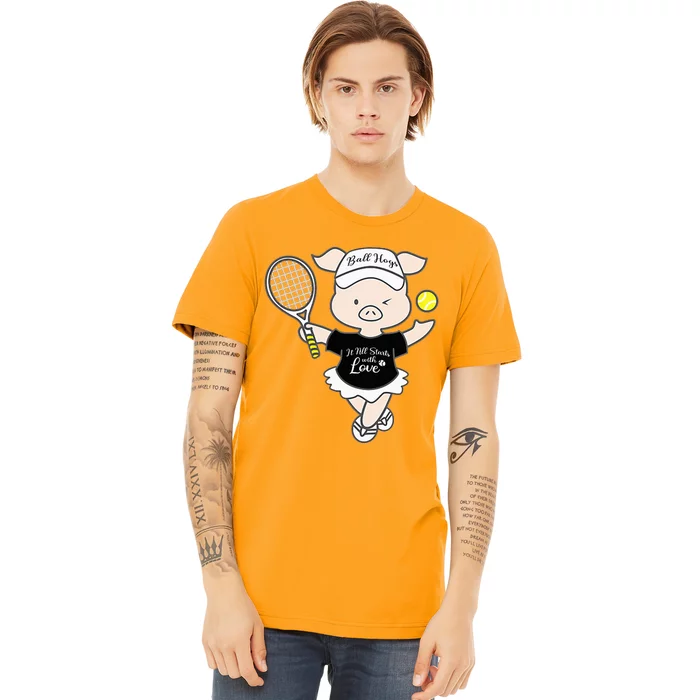 Tennis Ball Hogs Premium T-Shirt