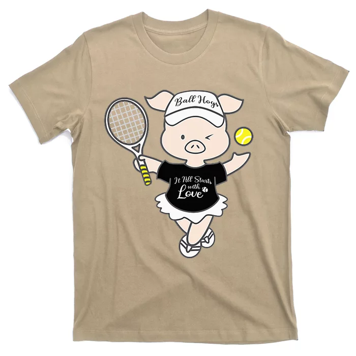 Tennis Ball Hogs T-Shirt