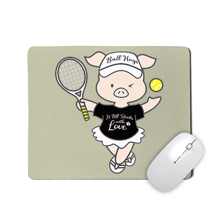 Tennis Ball Hogs Mousepad