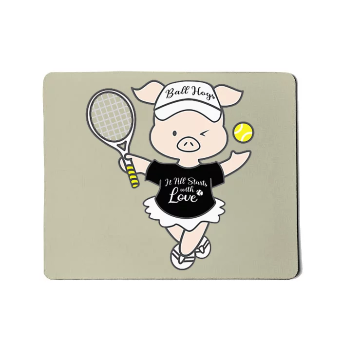 Tennis Ball Hogs Mousepad