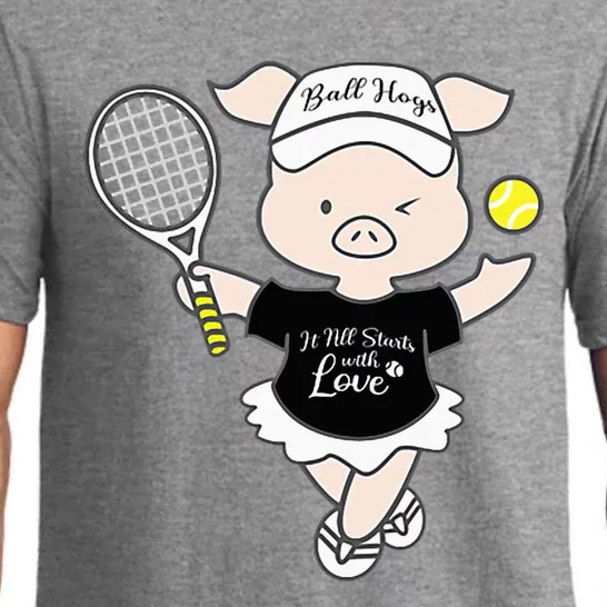 Tennis Ball Hogs Pajama Set