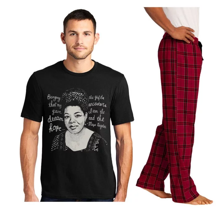 Trendy Black History Maya Angelou Pajama Set