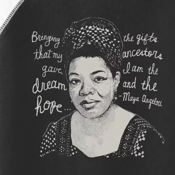 Trendy Black History Maya Angelou Toddler Fine Jersey T-Shirt