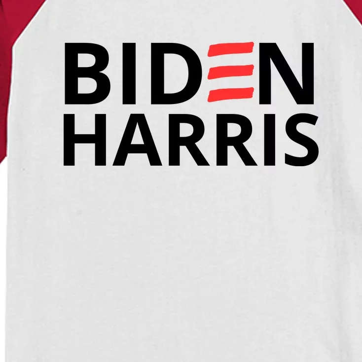 The Biden Harris 2024 Kids Colorblock Raglan Jersey