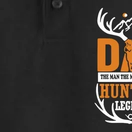 The Bow Hunter Myth Legend Dad Hunting Fathers Day Gifts Dry Zone Grid Performance Polo