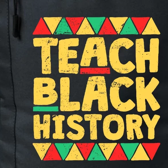 Teach Black History Month School Teacher Gift Daily Commute Backpack