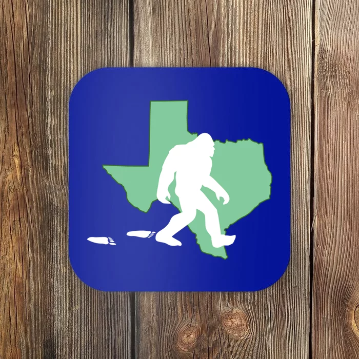 Texas Bigfoot Hunter State Funny Gift Coaster