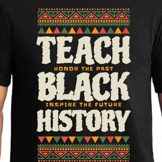 Teach Black History Pajama Set